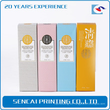 Caja de empaquetado barata del regalo del perfume promocional del proveedor de China